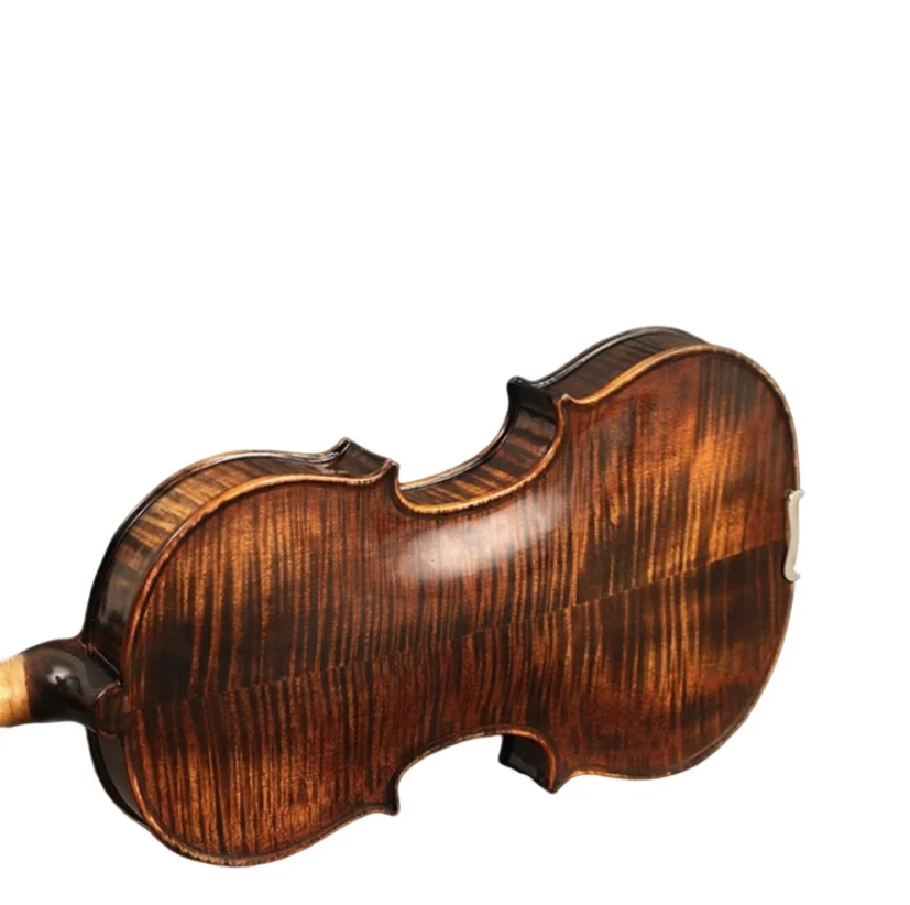 كمان 4/4 خشب القيقب مصنوع يدويًا بالكامل أداة وترية ذات أداء احترافي #3
