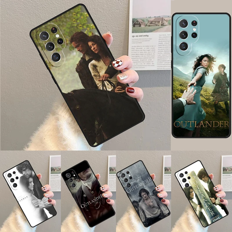 Cover For Samsung Galaxy S24 Ultra S21 S22 S8 S9 S10E Note 10 20 Plus FE S23 OUTLANDER TV SERIES Phone case Coque