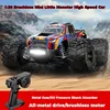 男の子用リモートコントロールカー,mjx hyper go,ブラシレス,高速,オフロード,4x4トラック,rtr,おもちゃ,ギフト,新品,1:20, 20208 39 km/h 1