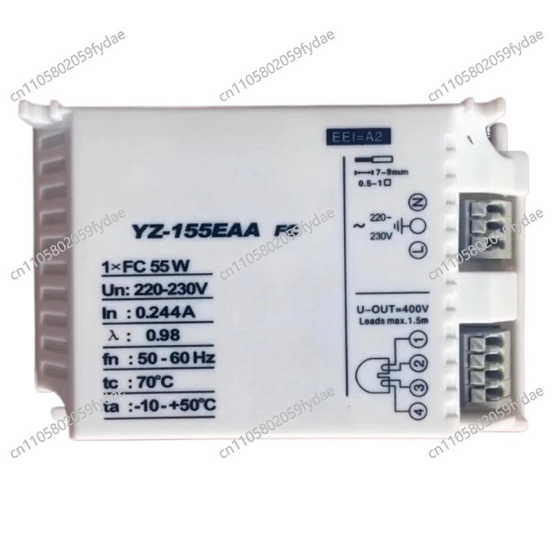 

3AAA YZ-155EAA T5-C AC 220-240V Fluorescent Lamp 55W Electronic Ballast For T5 Ring Lamp Standard Reator