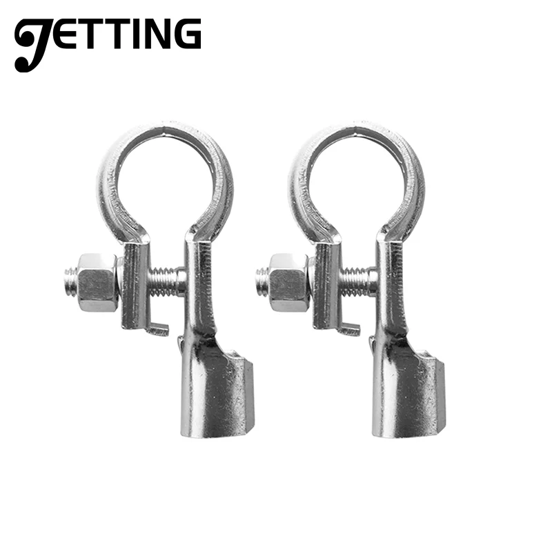 New 2PCS Vehicles Battery Terminal Auto Car Battery Negative Plated Universal Vehicles Battery Terminals Clamp Brass Connectors