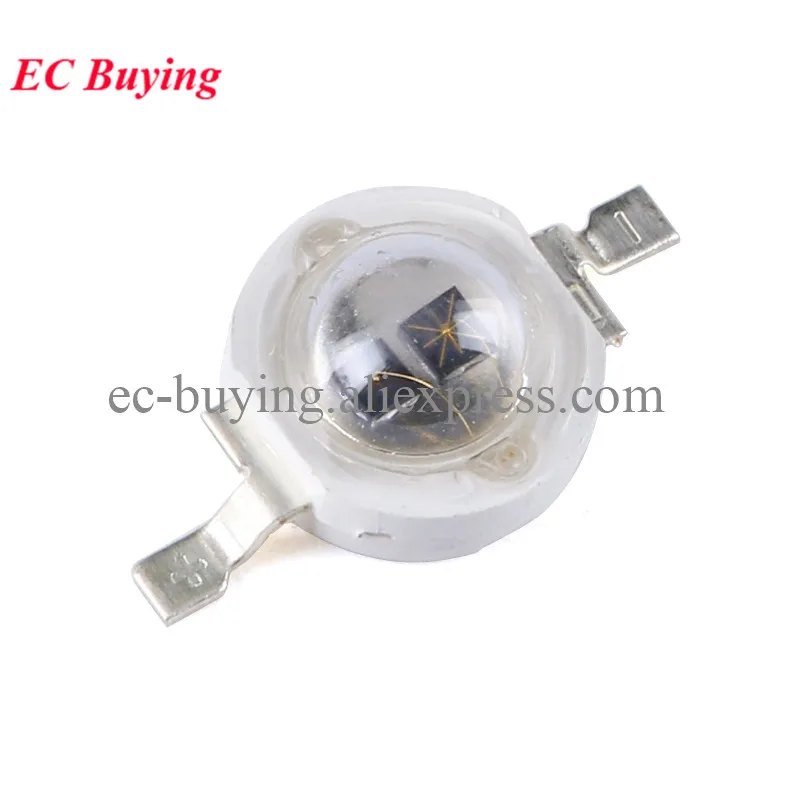 10Pcs/1pc 5W Infrared IR High Power LEDs Emitter CCTV Camera IR Emission Tube Diode for Security LEDs 850nm 940nm 120 degree