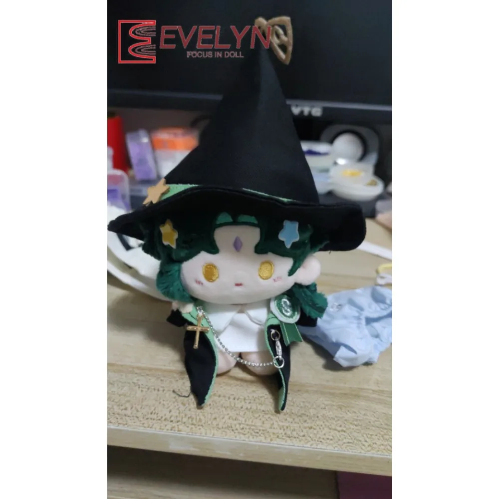 

Evelyn 10cm Academy Style Mini Clothes Set Starfish Body Cotton Doll Hat Jacket Shirt Tie Accessories No Doll Genshin Impact