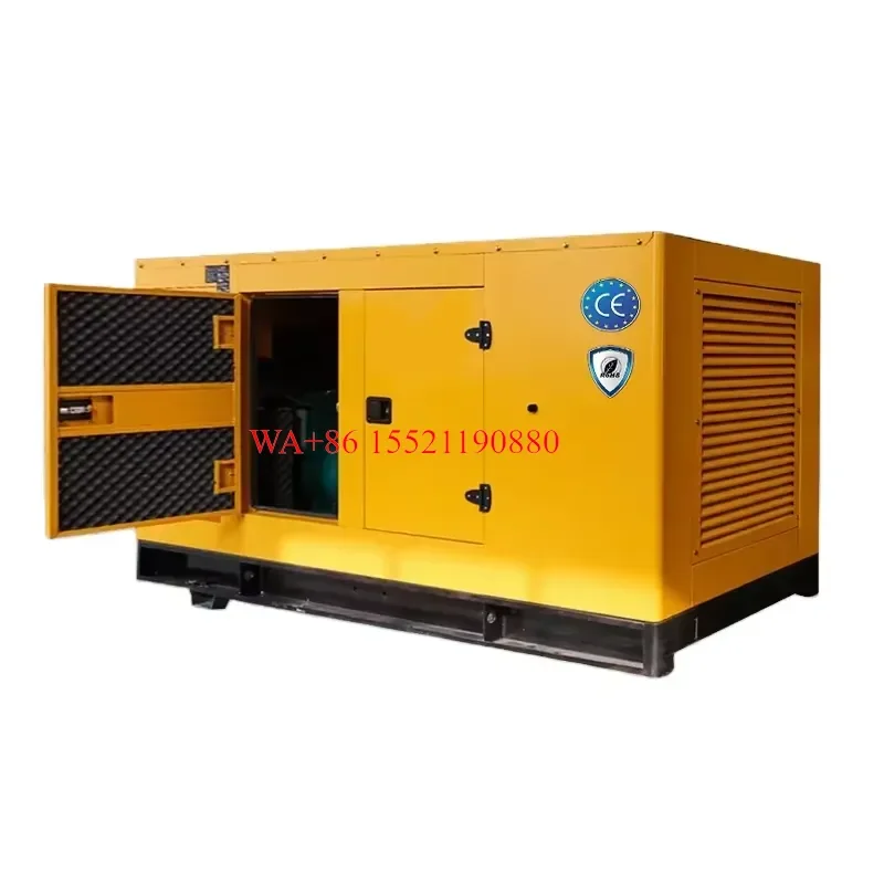 WMWMNU Silent Diesel Generator Set 380V 20KW 30KW 50KW 100KW Standby Power Supply Factory Direct Sales