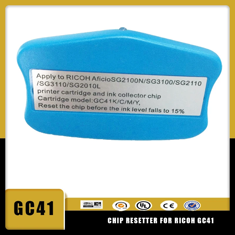 vilaxh GC41 chip resetter Ricoh SG2100 SG2100N SG2010L SG3100 SG7100 SG3100SNW SG3110DNW SG3110DN SG3110 PRINTER