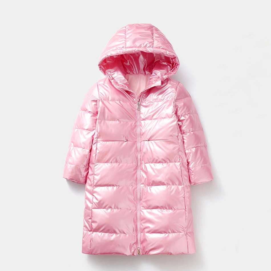 2023 New Children Clothing Winter Down Cotton Jacket For Girls Waterproof Thicken Snowsuit Kids Clothes Boys Plus velvet Parka