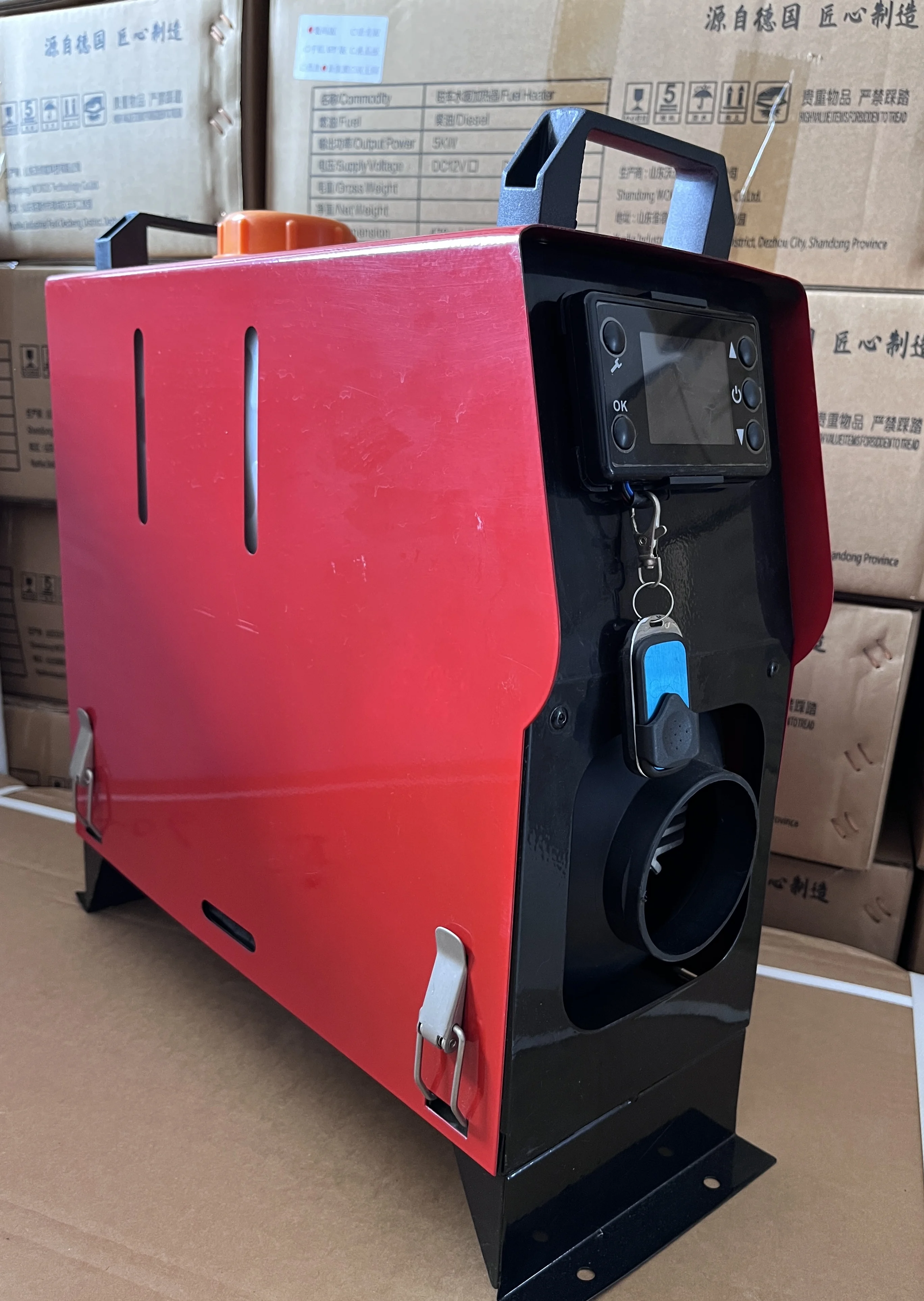 RV المحمولة التخييم في الهواء الطلق 2kw 5kw القضاء على الضوضاء ل Rv سيارة سخان التوقف نوع 24 فولت شاحنة سخان الكابينة