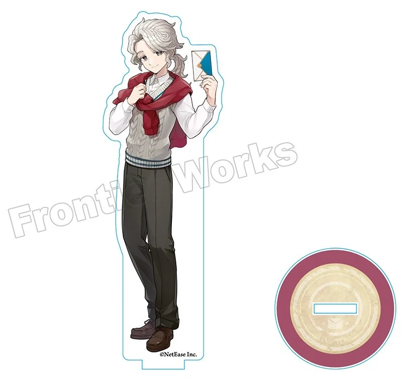 Game Identity V Acrylic Stand Doll Anime Frederick Kreiburg Photographer Embalmer Figure Model Plate Cosplay Toy for Gift