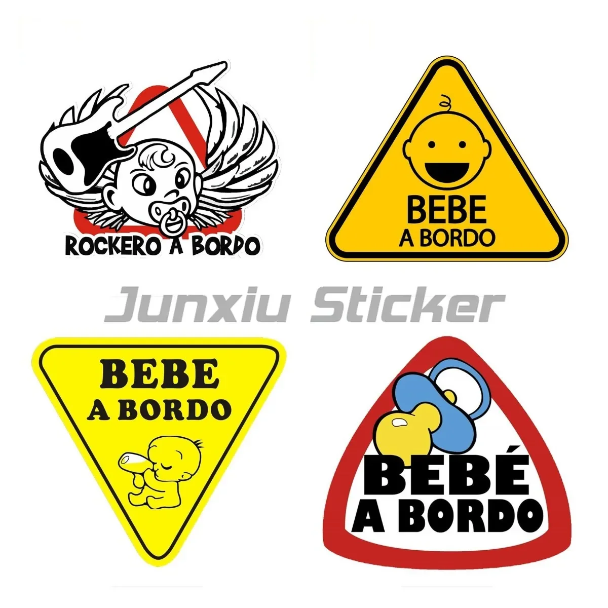 

BABY ON BOARD Creative Car Sticker Decal Waterproof PVC For for Baby carriage, nanny carriage Decoration Decal