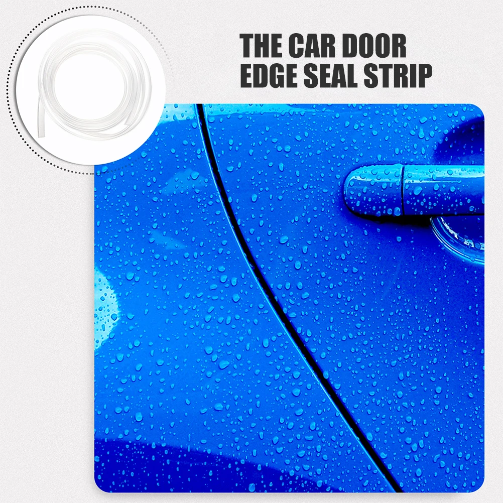

6m Car Strip Transparent Noise Reduction Scratch Protection Adjustable Length Self Adhesive Door Gaskets Weather Seal Window