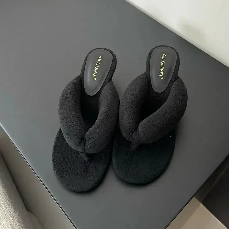 

Women Slippers Summer Sexy Clip Toe Flip Flops Shoes Woman Fashion Non-slip Vacation Beach Slide Sandals Slippers for Women