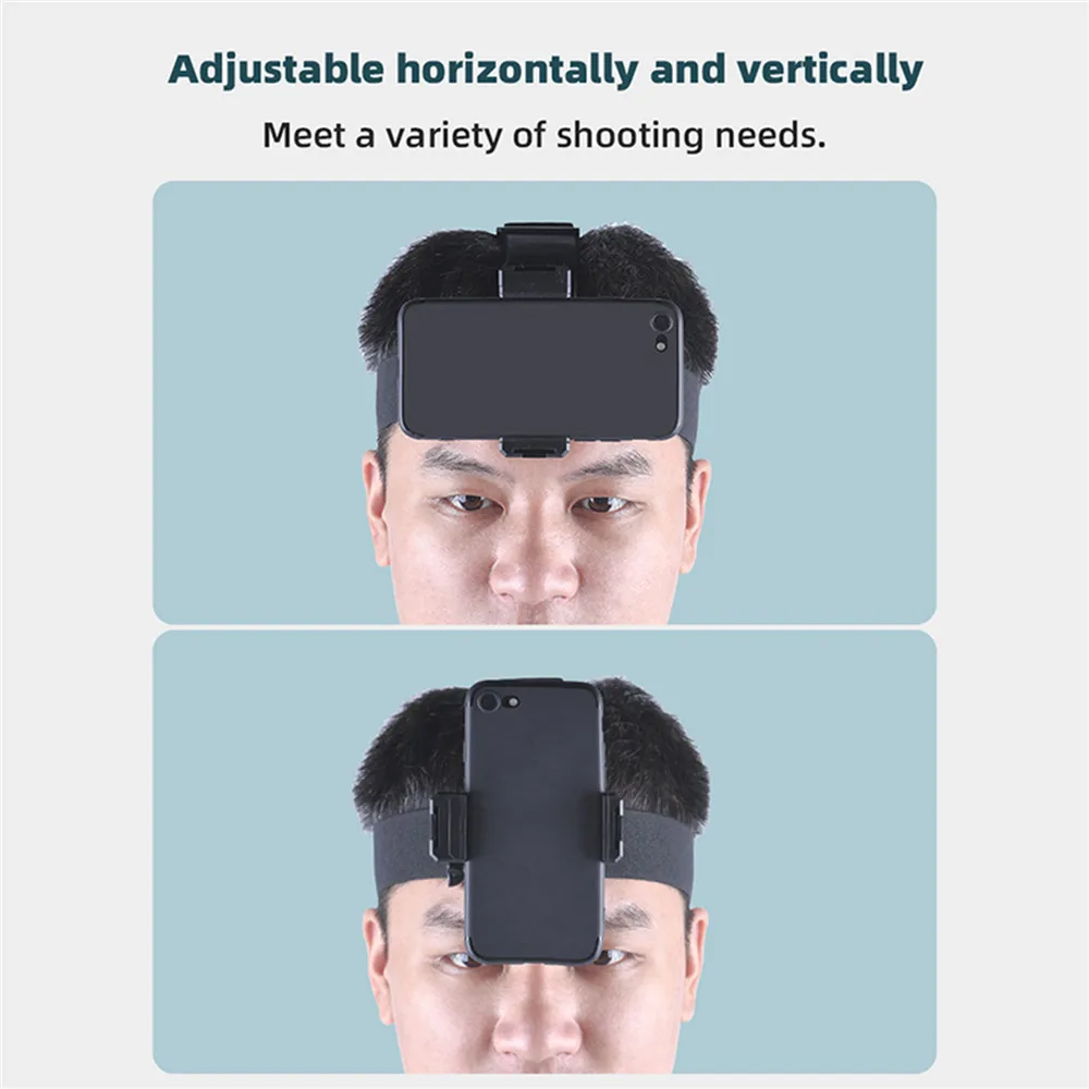 Titular Headband portátil para câmera de ação insta360, Mount Clip, Smartphone, Telefone móvel, Vídeo, Acessórios
