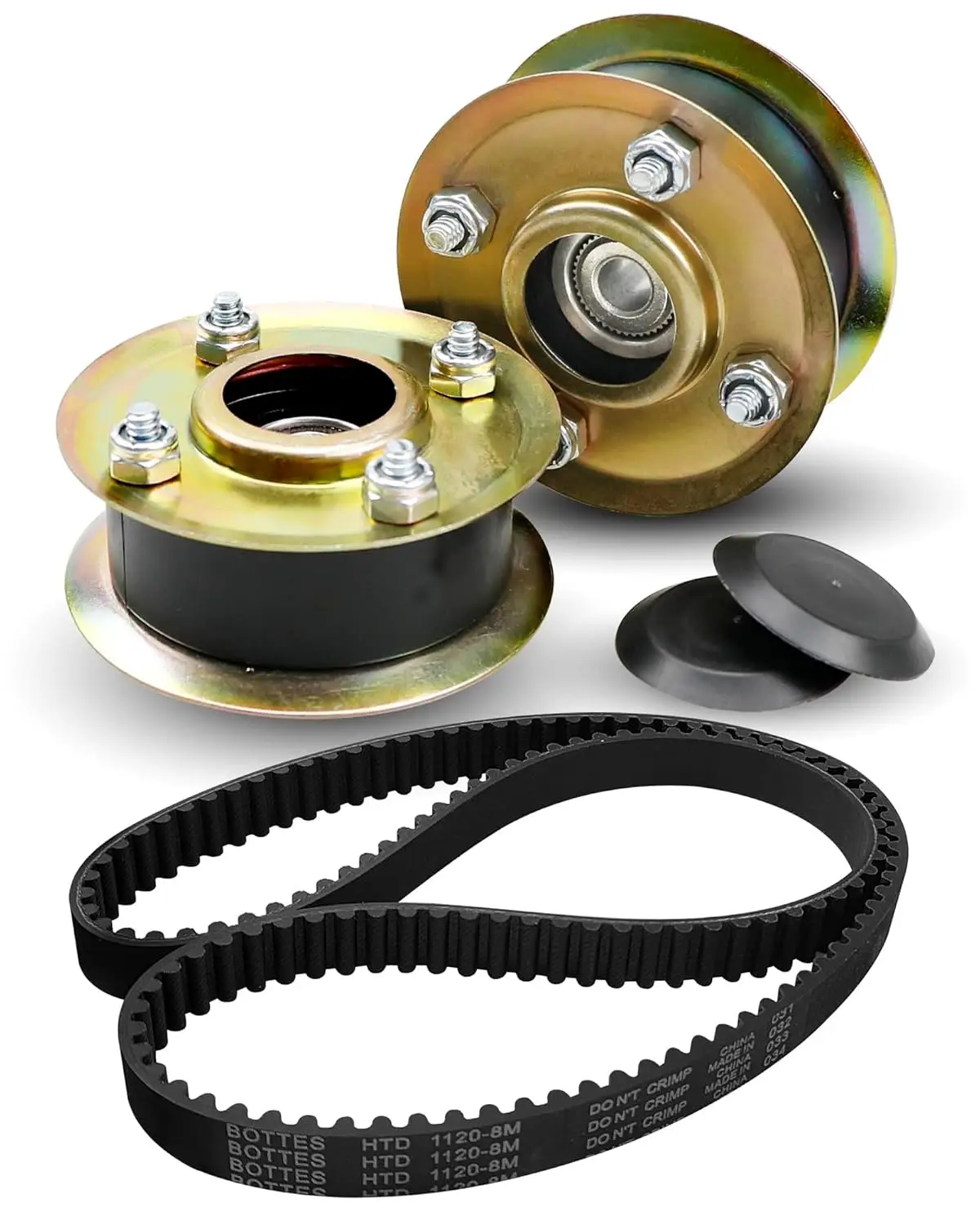 

131-4509 125-2532 Натяжной шкив косилки и комплект ремней 120-3335 для тракторов Toro 30 дюймов Deck TimeMaster 126-0316, 131-4506, 131-4529