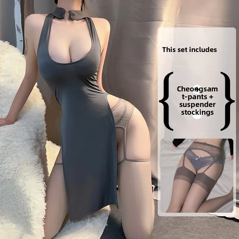 Seksowna Bielizna Niewyraźny Nadruk Ognisty Taniec Szata Namiętność Północny Glamour Strój Sekretarki Uwodzenie Seksowne Ubrania Garnitur Sy