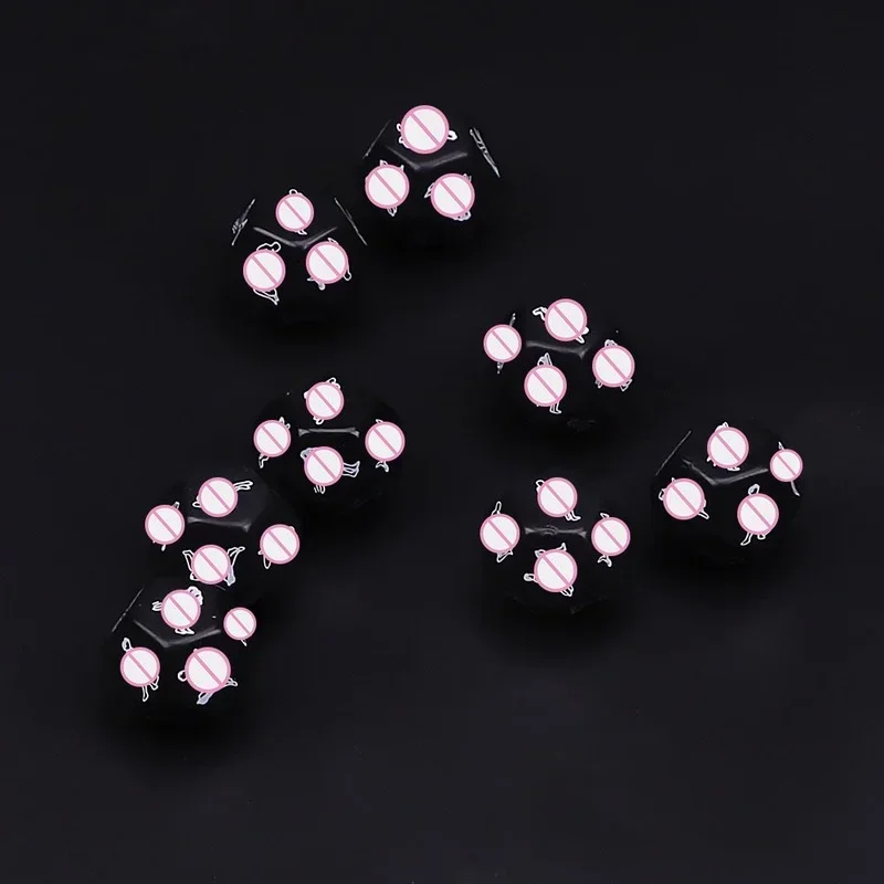 Dice Erotic Craps Sex Glow Love Dices Toys for Adults Sex Toy Noctilucent Dice Set Entertainment Game Polyhedral Dices Sexy Cube