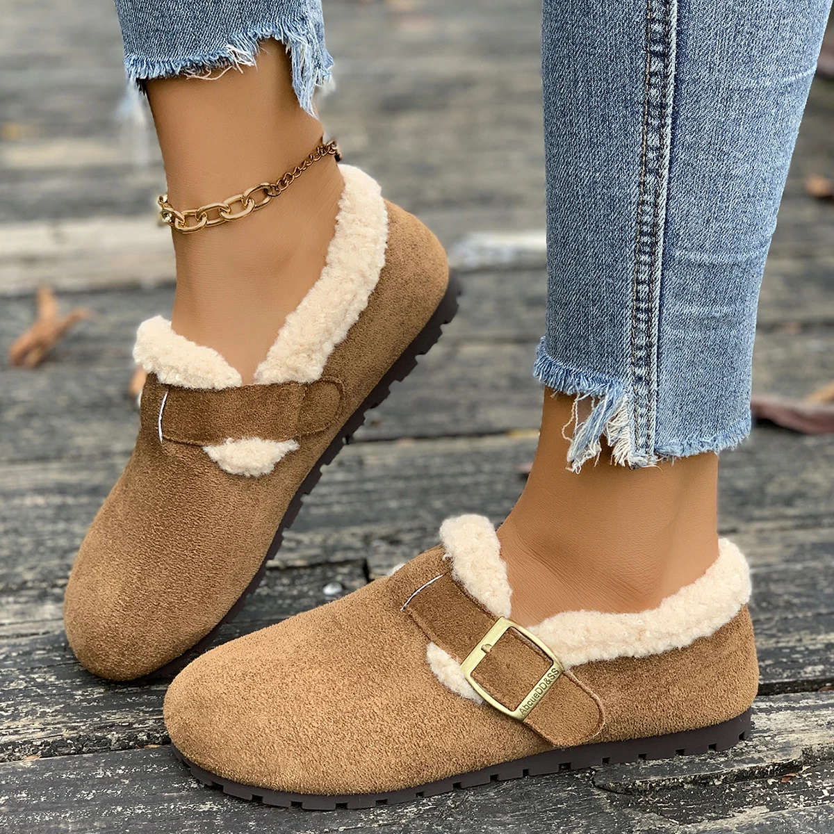 Femmes bottines épaissi peluch - Women'S Shoes Trending 2025 avis et prix
