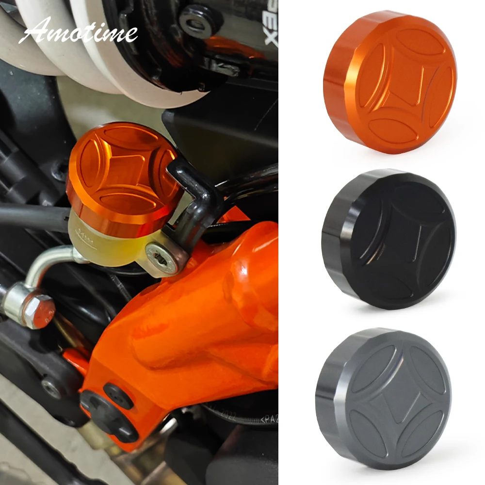 

2024 For 390Duke 250Duke 125Duke 890Duke R Duke 390 250 125 890 690 Enduro R CNC Oil Tank Cap Rear Brake Fluid Reservoir Cover