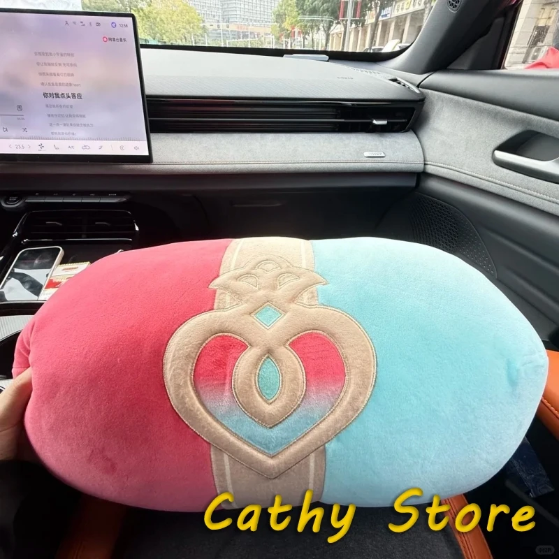 

Genshin Impact Official 52cm Plush Doll Sigewinne'S Healing Capsules Game Peripheral Comfortable Soft Stuffed Pillow Decor Gifts