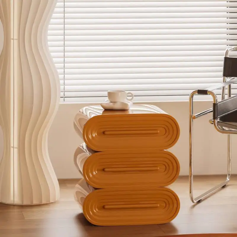 

Elegant Designer Nightstands Design Brown Classic Unique Lounges Bedside Table Bedroom Modern Mesitas De Noche Room Furniture