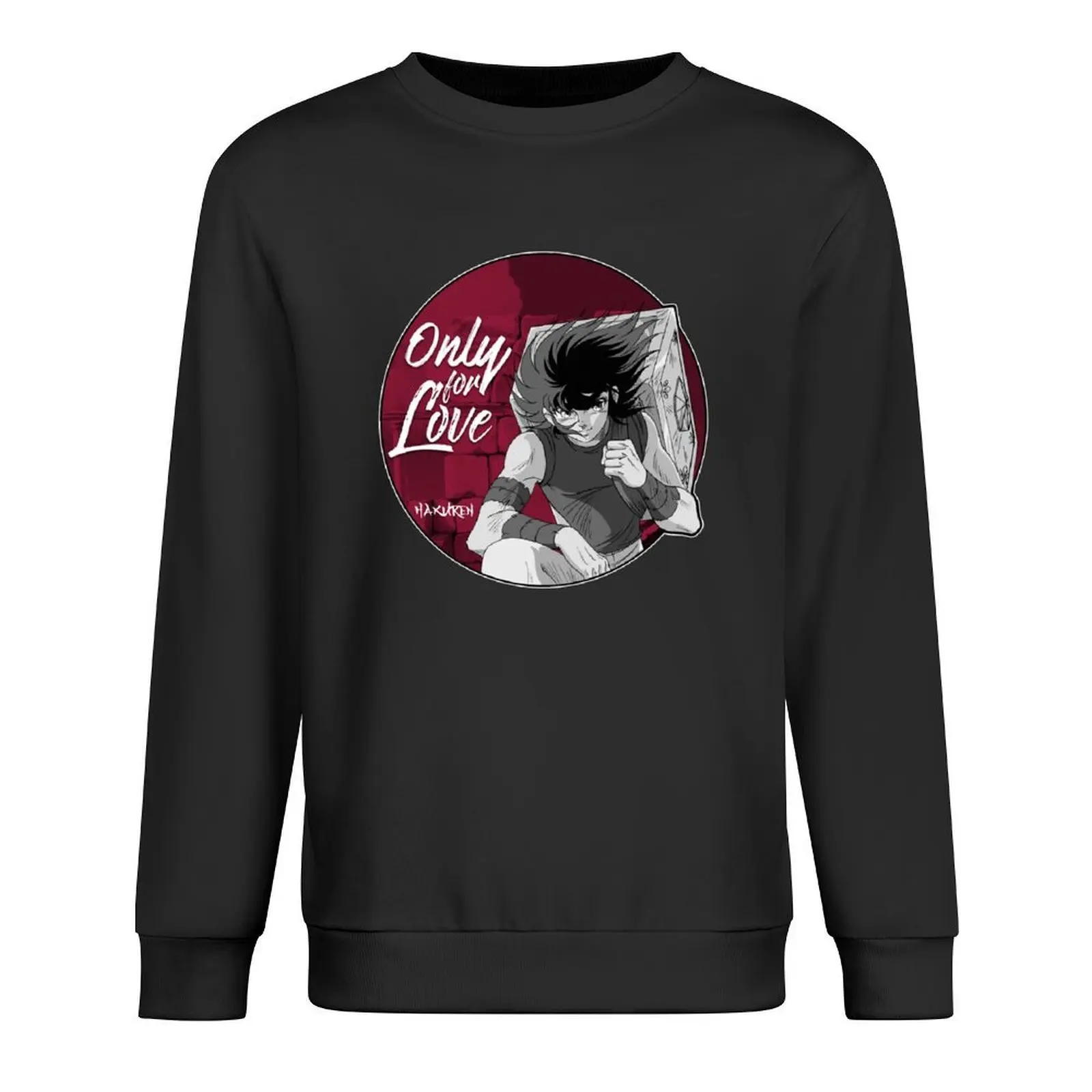 

Saint Seiya - ONLY FOR LOVE Pullover graphic t shirts men clothes for men mens designer clothes anime clothes pullover