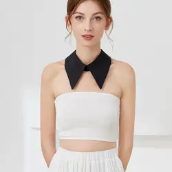 Korean Fake Collars for Women Shirt Necklace Choker Flase Collar Shawl Girls Removable Dress Detachable Collars Faux Collar