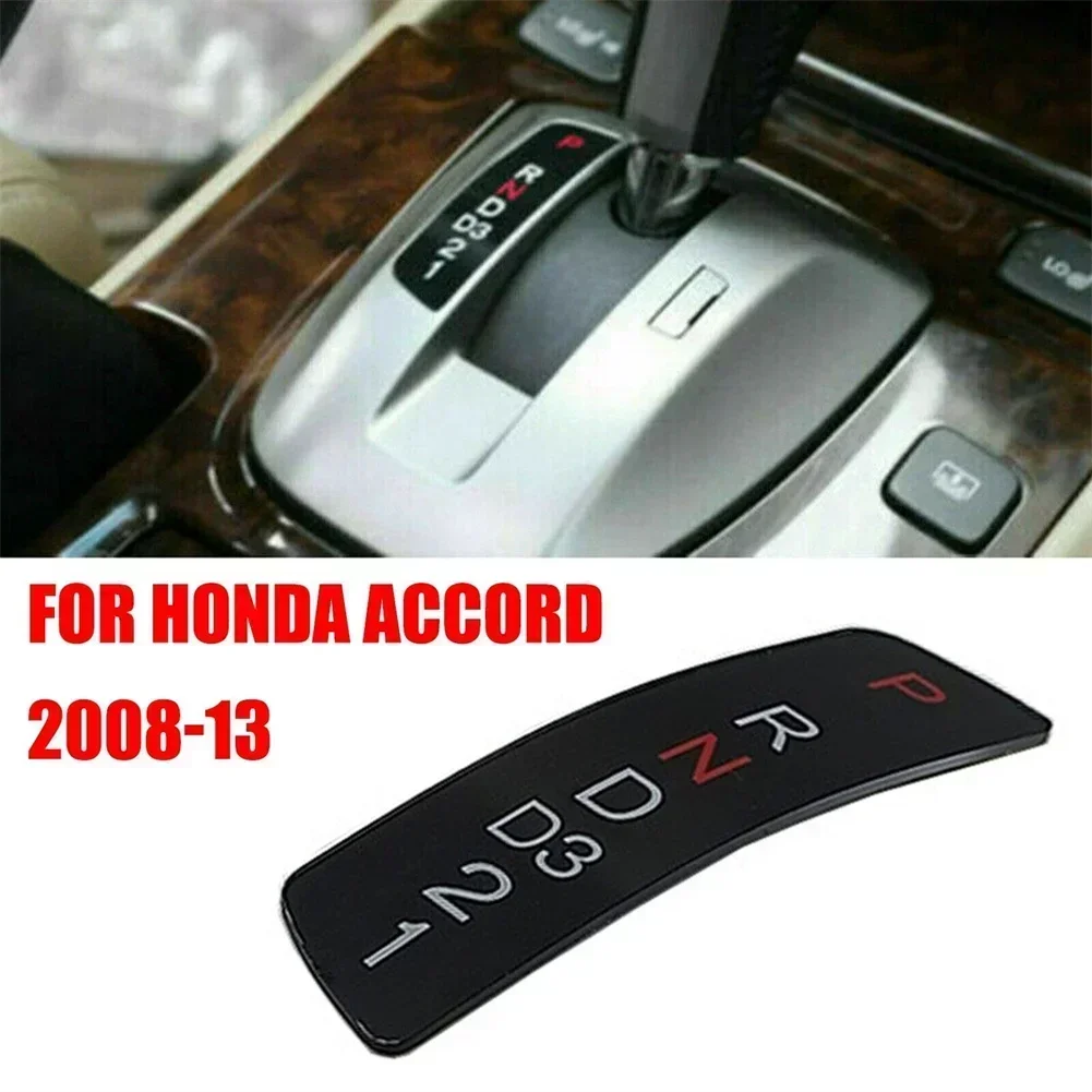 

Aftermarket Black Gear Shift Stick Selector Display Panel For Honda For Accord 2008 2013 Easy To Install Durable