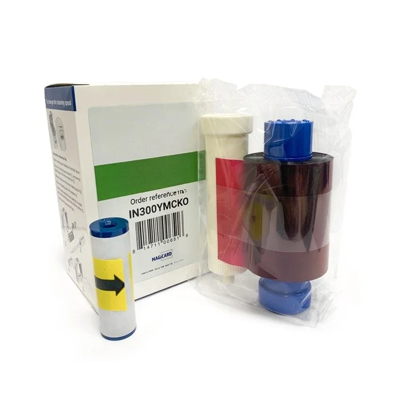 Cinta de color para máquina de tarjetas IN300 VI300 MK300