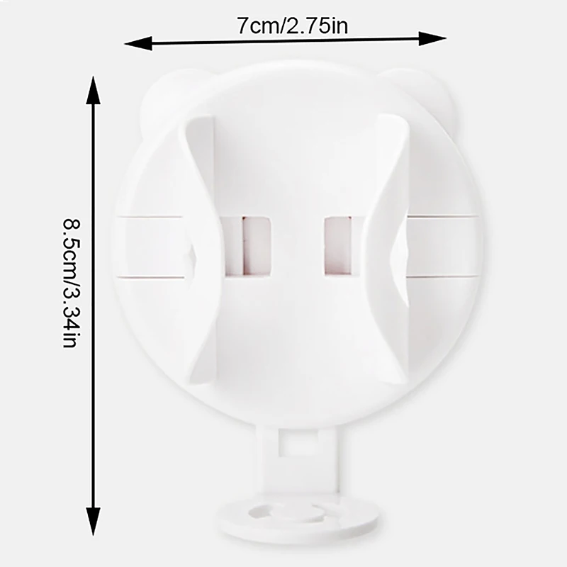 Não Perfuração Suporte Escova Elétrica, Telescópico, Sensoriamento De Gravidade, Cremalheira De Armazenamento, Montado Na Parede, Base De Escova De Dentes