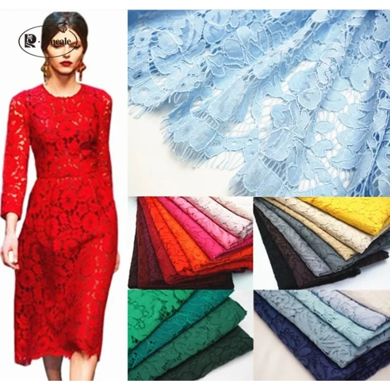 

High Quality High-end Eyelash Embroidery Lace , Party Dresses, Wedding Dresses, Headwear Background Decoration Accessories