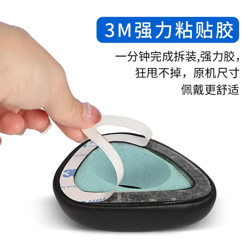 وسائد أذن بديلة من YAYINCC لسماعات الرأس Razer MEKA dva وسادات/وسادات أذن ناعمة من إسفنج الذاكرة