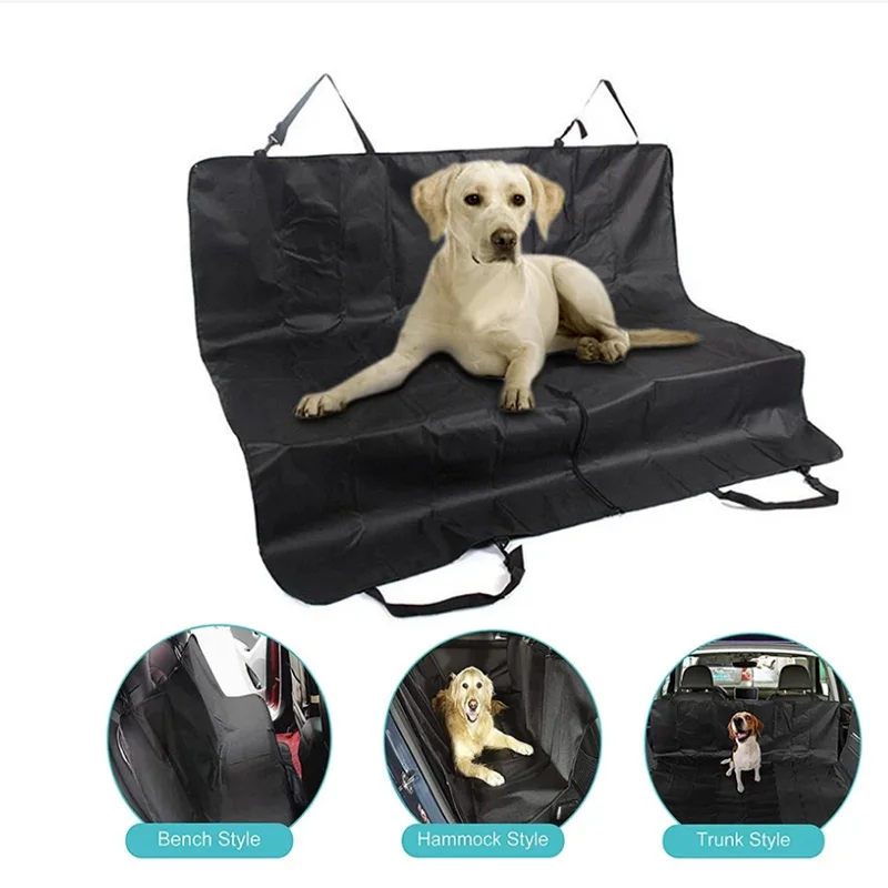 Foldable dog car seat cover waterproof pet car rear seat cushion suitable for small and medium-sized dog travel dog accessories