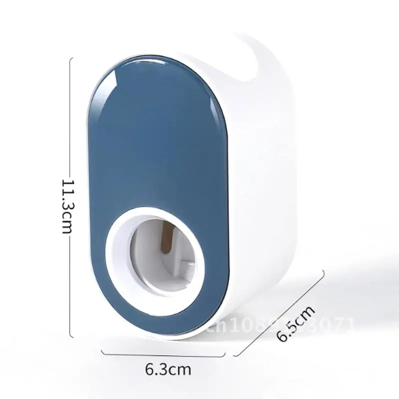 

Bathroom Toothpaste Squeezer Automatic Toothpaste Dispenser Dust-proof Toothbrush Holder Wall Mount Stand Bathroom Accessories