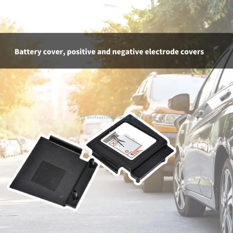 

41XA упаковка из 2 клеммы батареи крышки 5Q0971813A Пластиковые батареи крышки аккумулятора обеспечивают безопасность батареи и