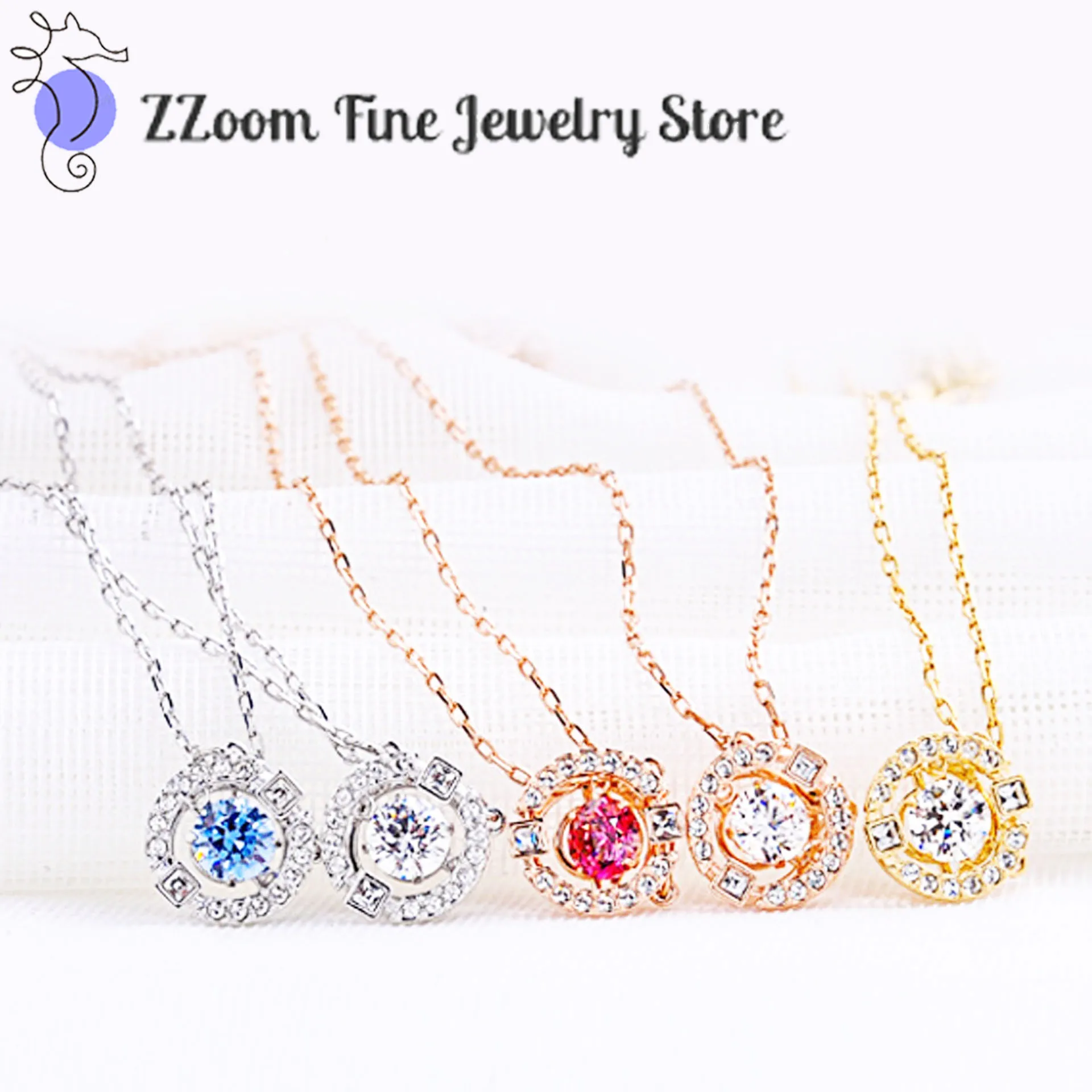 Fashion Women's Crystal Jewelry Sets Beat Sparkling Dance Charms Stone Heart Necklace Earrings Bracelets Rings Free Shipping