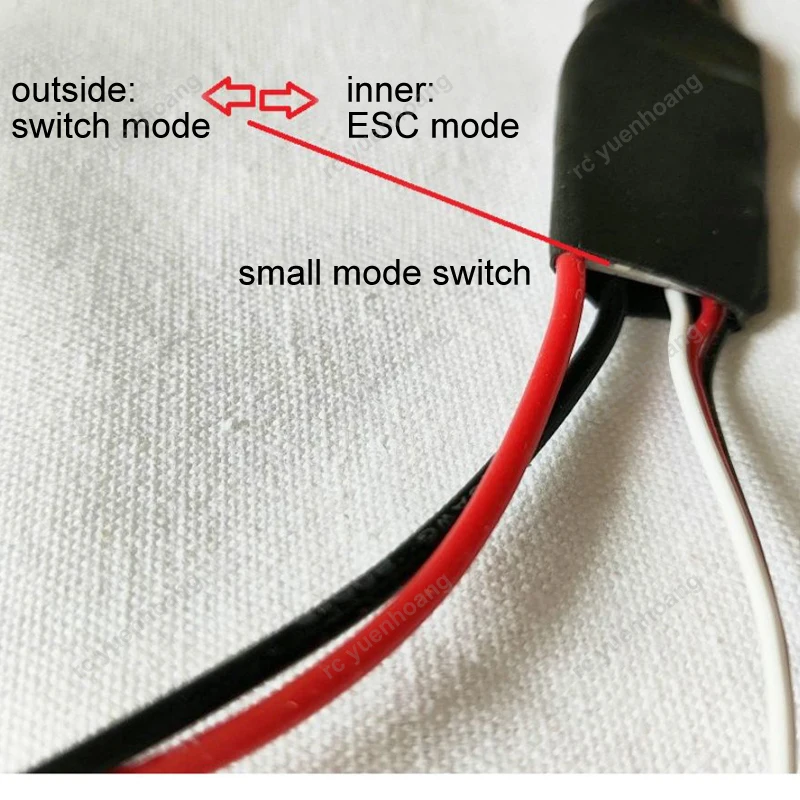 単方向折りたたみ式電子スイッチ,6〜25v,水ポンプ用モーター速度コントローラー,rcドローンライト,2-6s,25a,1個