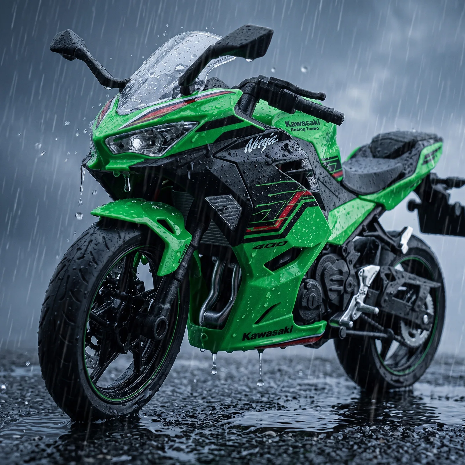 

1:9 400 Entry-level Sport Motorcycle Alloy Metal Diecast Model Car Desktop Display Collectible Ornaments Holiday