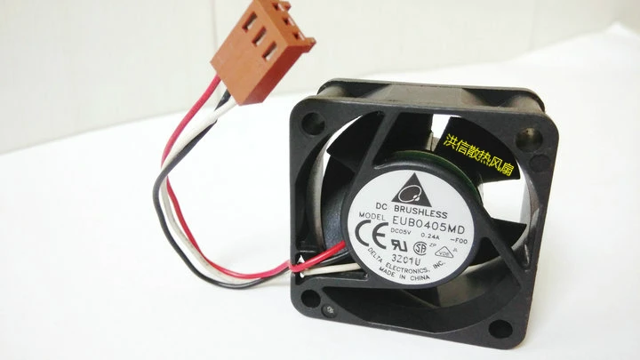 Freight free original Delta 4020 EUB0405MD - FOO DC5V 0.24A 4CM switch server mute fan