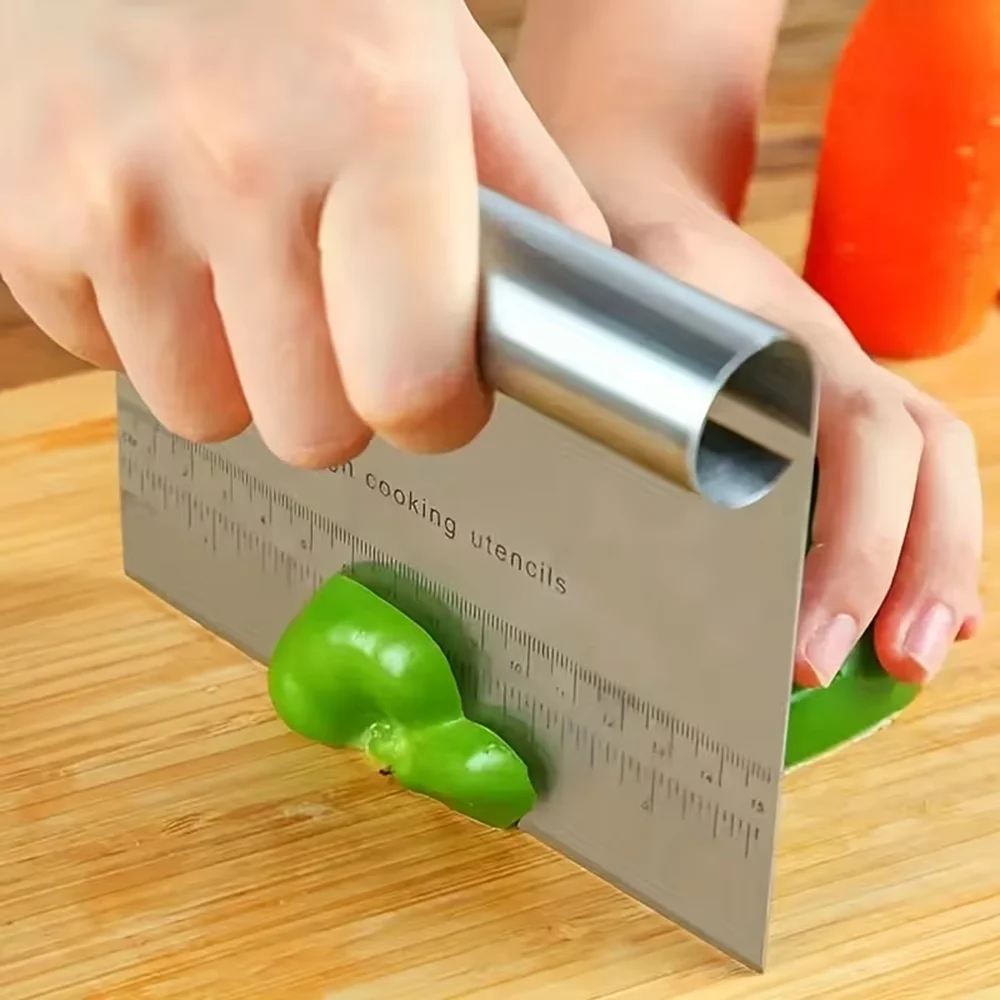 Stainless Steel Cutting Board with Measurement Marks, Home Baking Tool, Durable Kitchen Utensil, Easy to Clean