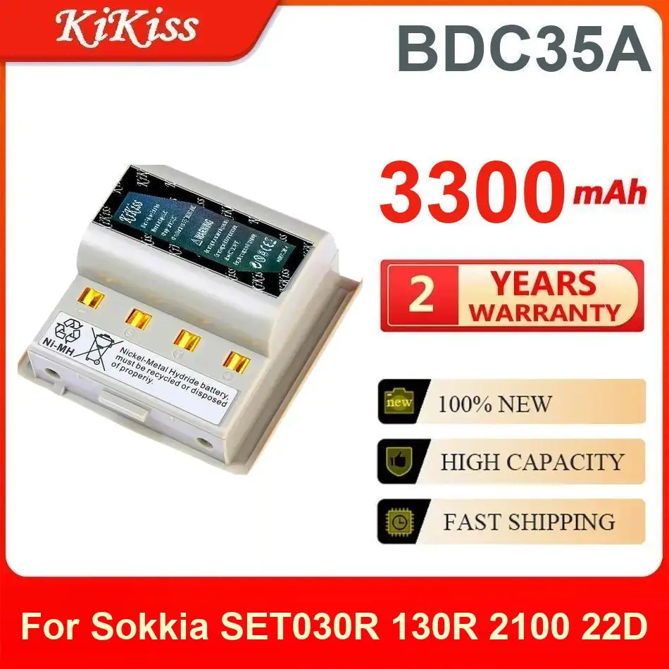 

Аккумулятор Kikiss для Sokkia SET030R 130R 2100 22D, BDC35A, 3300 мАч