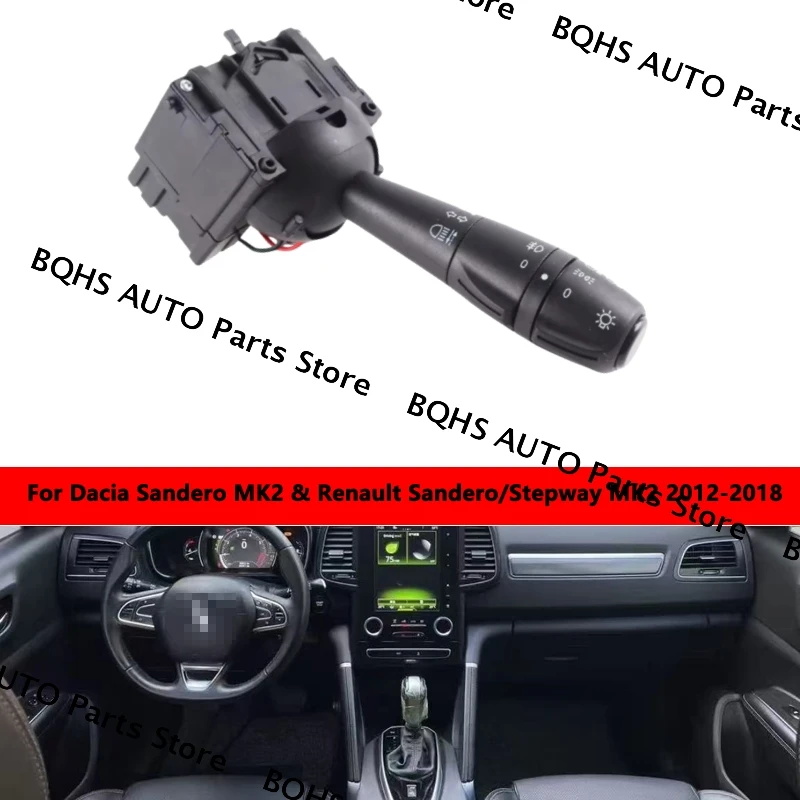 

Headlight Turn Signal Switch For Dacia Sandero MK2 & Renault Sandero/Stepway MK2 2012 2013 2014 2015 1016 2017 2018