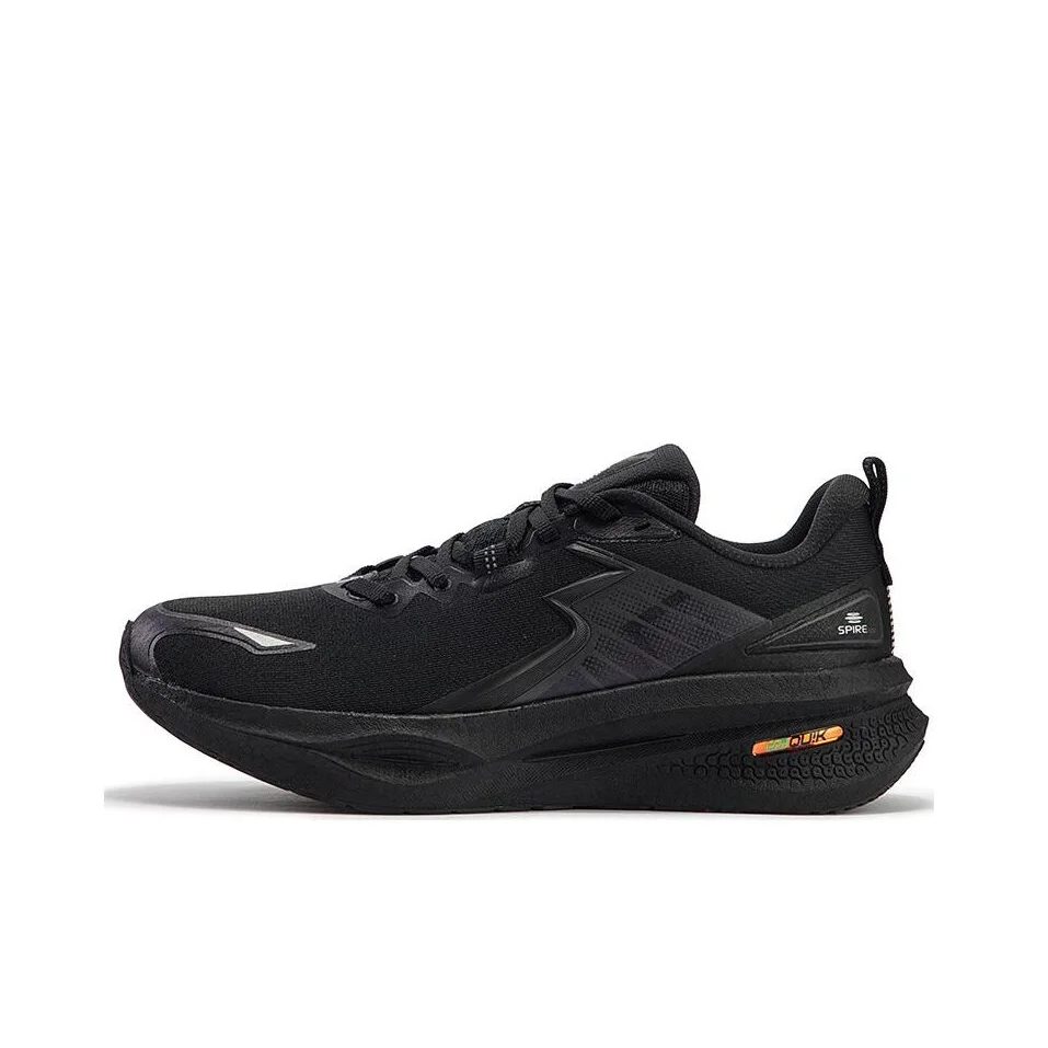 

361° Swift Float Slip Resistant Abrasion Resistant Low top Casual Running Shoes Men's Black 672432213F-5