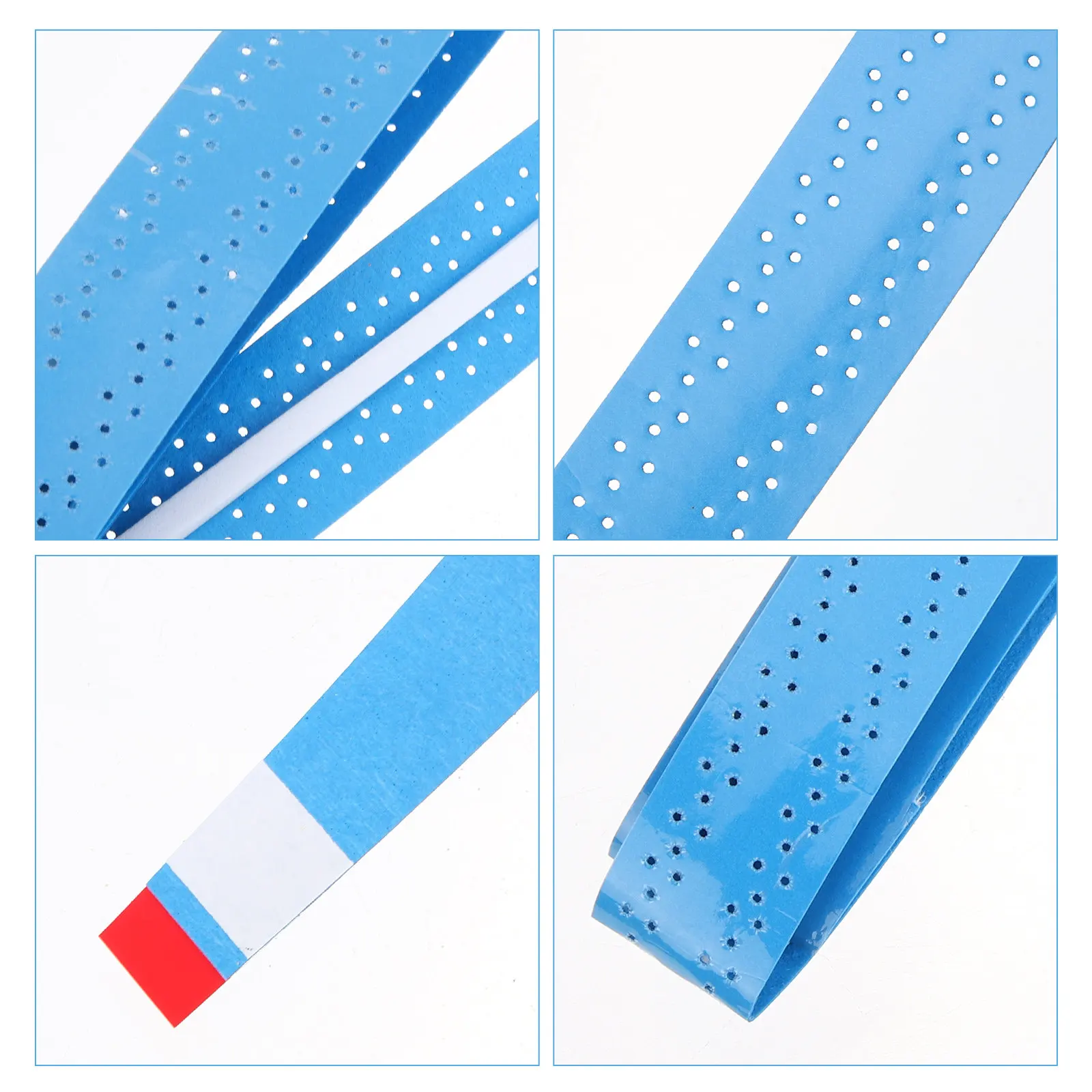 

5Pcs Racket Grip Tape Professional Anti-Slip Breathable Sweat-Absorbent Over Grip for Badminton Tennis Rackets Bats Fishing