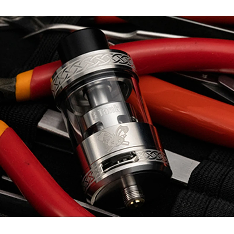 Original Hellvape Dead Rabbit R Tank 510 Drip Tip Top Filling 5ml/6.5ml Capacity 0.2ohm Mesh Coil Electronic Cigarettes Atomizer