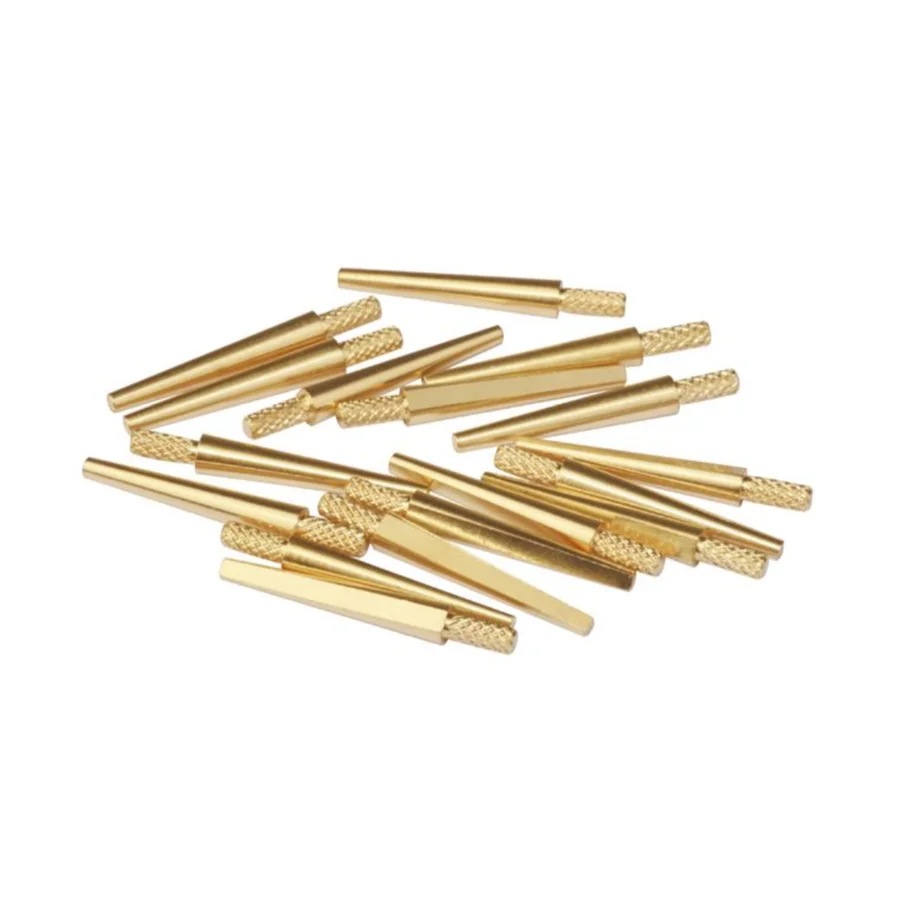 1000pcs Dental Supply Lab Material Brass Dowel Stick Pins With Spike Pitch Brass Pins For Plaster Stone Die Model Work