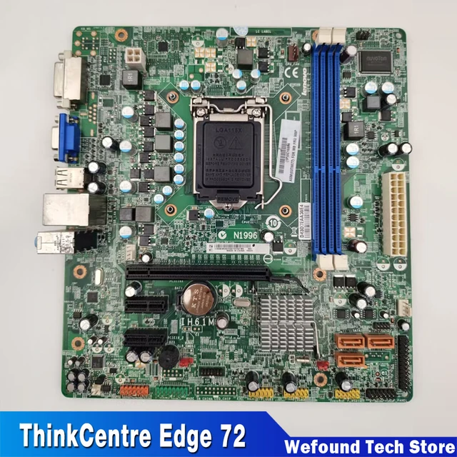 Motherboard für Lenovo Think center Edge 72 ih61m H61 System Mainboard  vollständig getestet 03 t8180 03