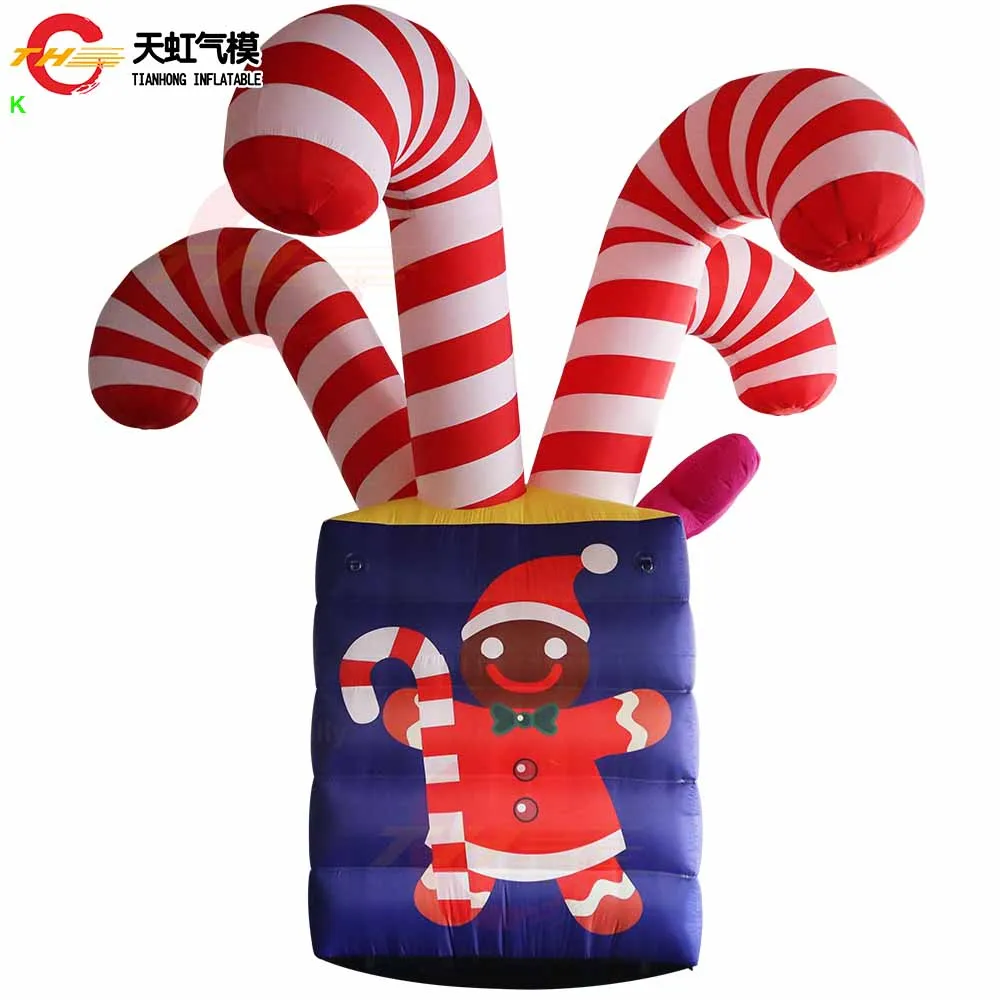 

Fast Shipping Giant Inflatable Gift Box Model Supermarket Decorations Advertising Outdoor Christmas Inflatables Box Replica