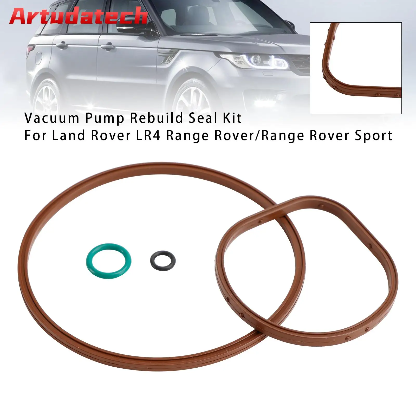 

Комплект уплотнений вакуумного насоса Artudatech для Land Rover LR4 Range Rover/Range Rover, спортивные автомобильные аксессуары