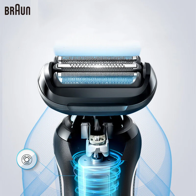 Braun 5 Series 5-W1000s Electric Shaver for Men 3D Floating Blade Foil Cutter Quick Shaving Shaver Man