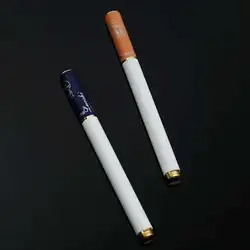 Creative Cigarette Shape Mini Pocket Fountain Pen Student Practise Metal Calligraphy Pen