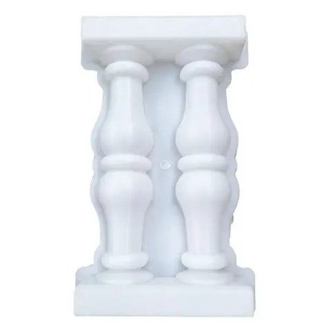 Height 50cm Cement Vase Column Mold, Fence Column Mold, Double Vase Art Fence Mold, Vase Mold, Concrete Product Tool